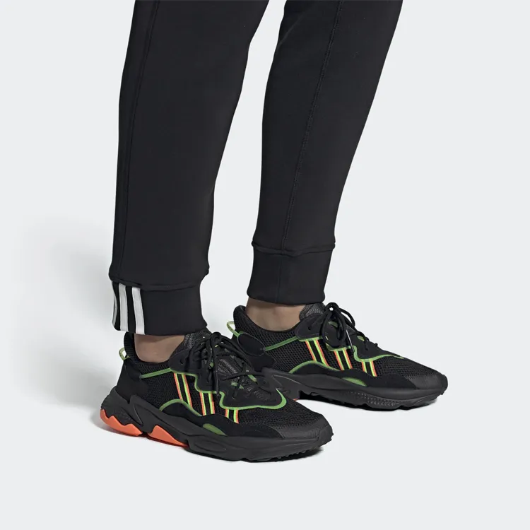Adidas Ozweego Black Orange Green-6