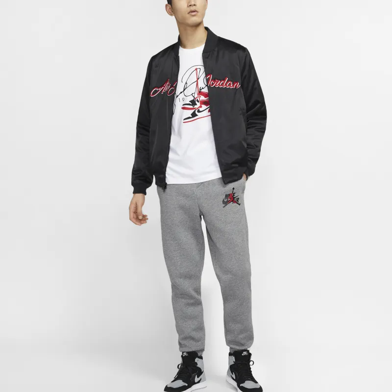 Jordan Baseball Jacket Men's Black-4