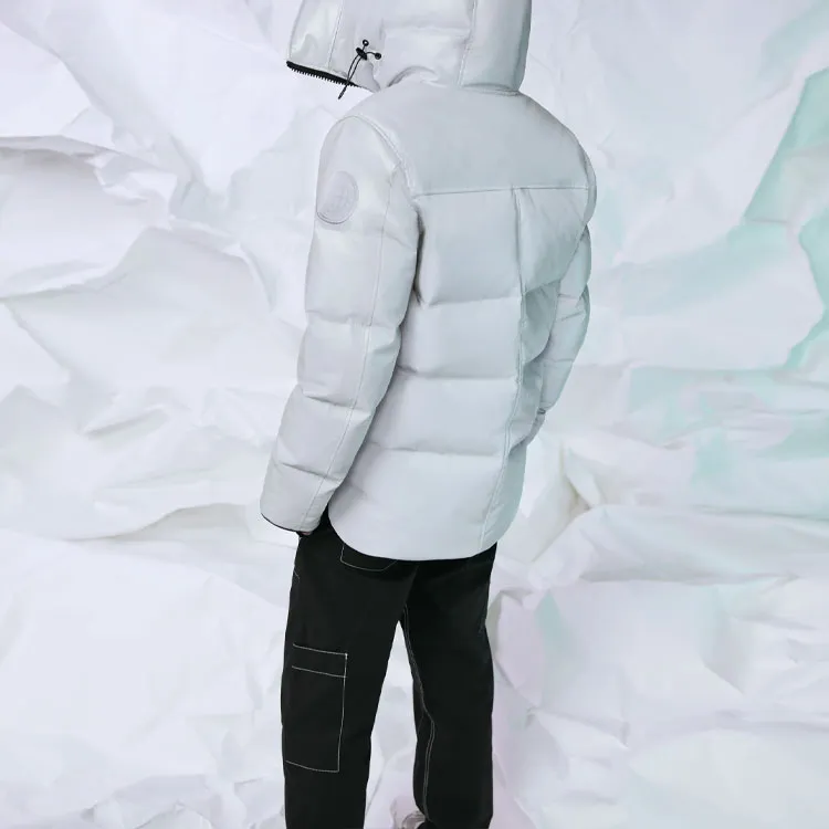 Canada Goose Down Jacket Unisex Silver Gray-4