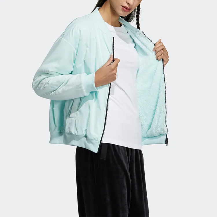 Adidas Originals RYV Velvet Jackets Women's Cool Mint Green-5