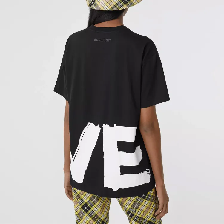 Burberry Love T Shirt 'Black'-4