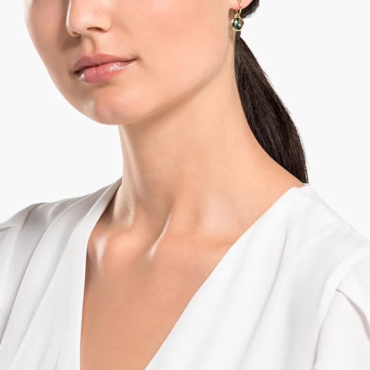 Swarovski Tahlia Earrings Women's Candy Green-2