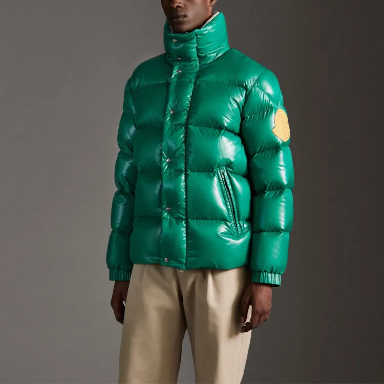 Moncler Down Jackets Men Green-1