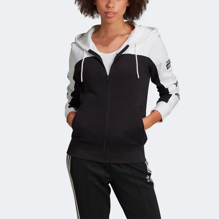 Adidas Originals Jackets Women's Black/White-2