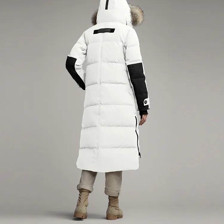 Canada Goose Aldridge Series Down Jackets Women's Polaris White-2