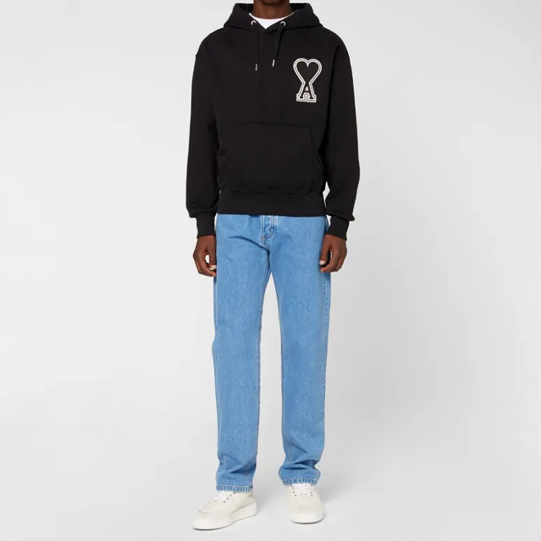 AMIPARIS Sweatshirts Unisex Black-1