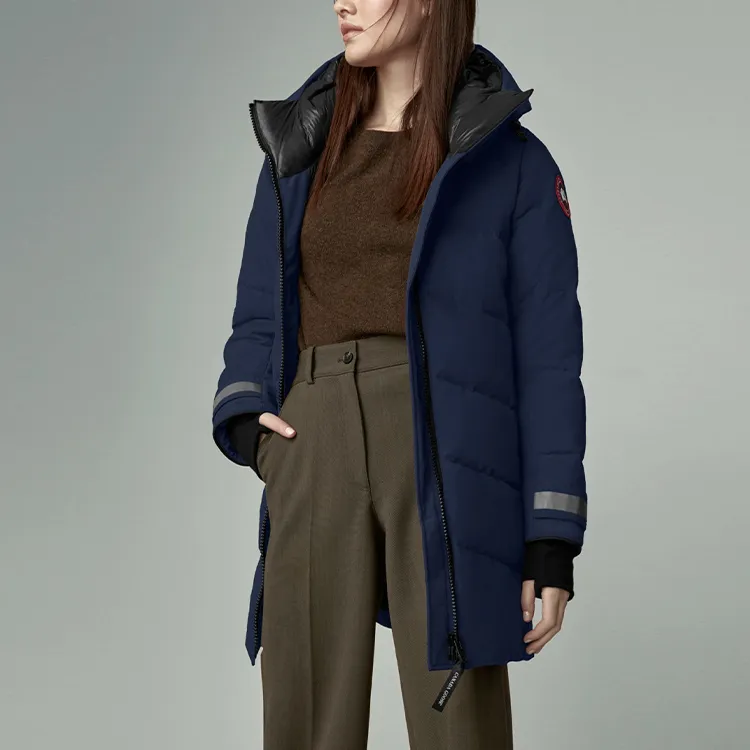 Canada Goose Down Jackets Women's Cerulean Ocean Blue-5
