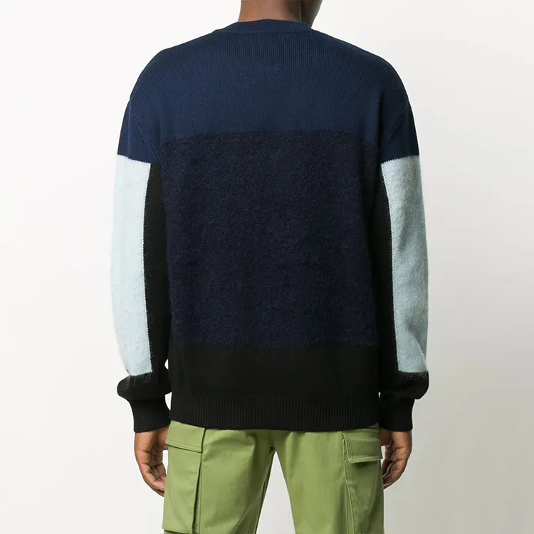 KENZO Knitwear Men's Navy Blue Multicolor-3