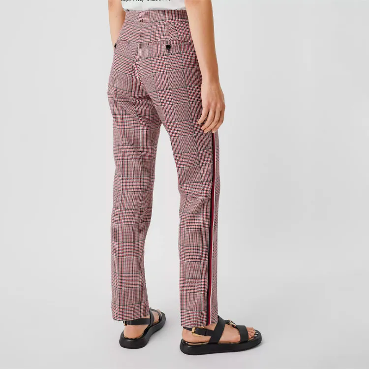 Burberry Pants Women's Bright Red-2