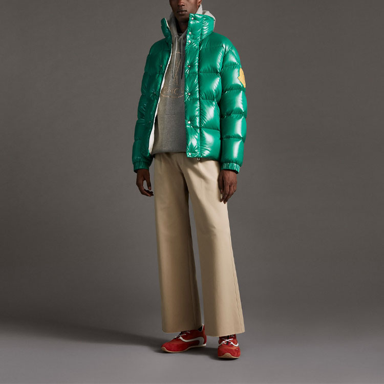 MONCLER｜DOWN JACKETS (1A10100 53048 529) Moncler Down Jackets Men Green - POIZON