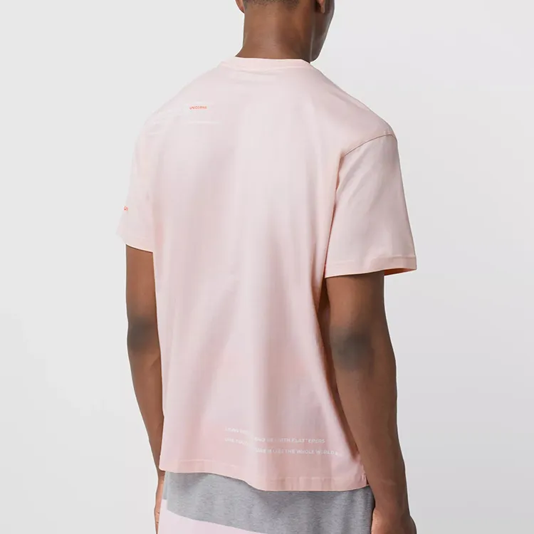 Burberry T-Shirt Men's Snowflake Pink Stone-3