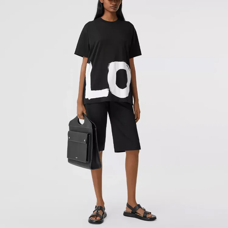 Burberry Love T Shirt 'Black'-2