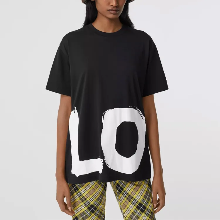 Burberry Love T Shirt 'Black'-3