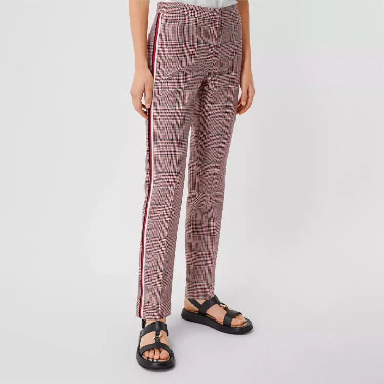 Burberry Pants Women's Bright Red-1