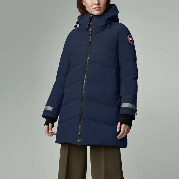Canada Goose Down Jackets Women's Cerulean Ocean Blue-3