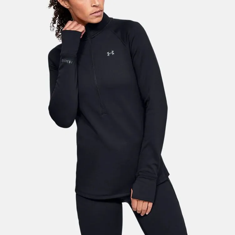 Under Armour ColdGear Sweatshirts Women's Black-3