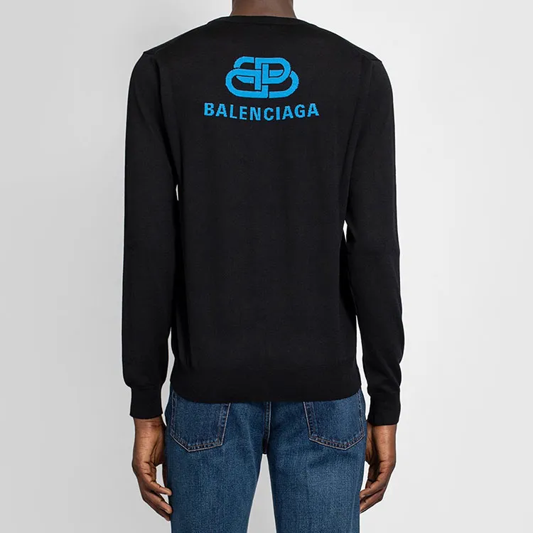 Balenciaga Knitwear Men's Black-2