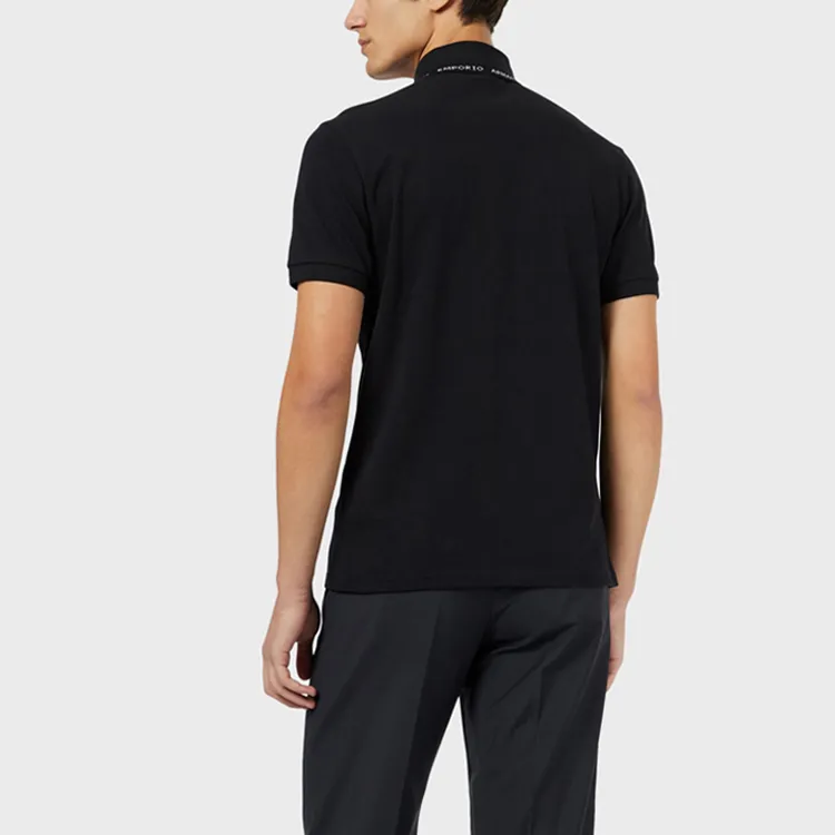 EMPORIO ARMANI Polo Shirt Men's Navy Blue-3