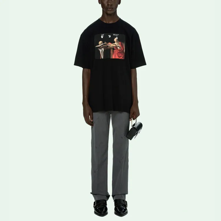 OFF WHITE Slim Fit Caravaggio T shirt-1