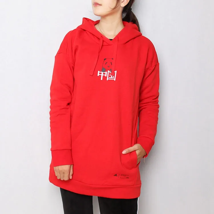 Adidas Sweatshirts Women's Light Scarlet-2