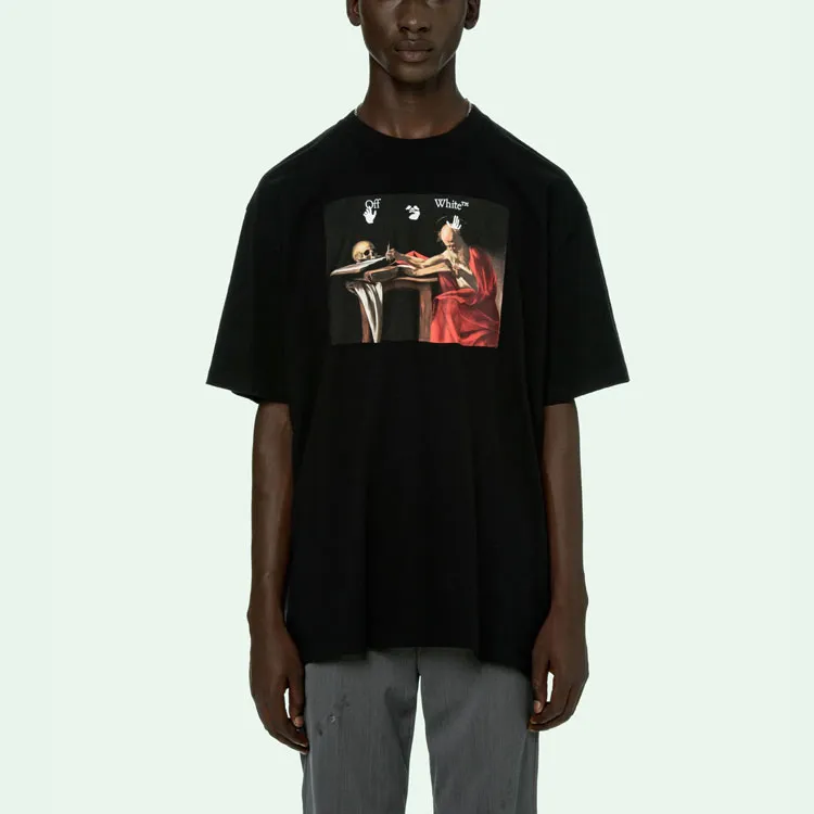 OFF WHITE Slim Fit Caravaggio T shirt-2
