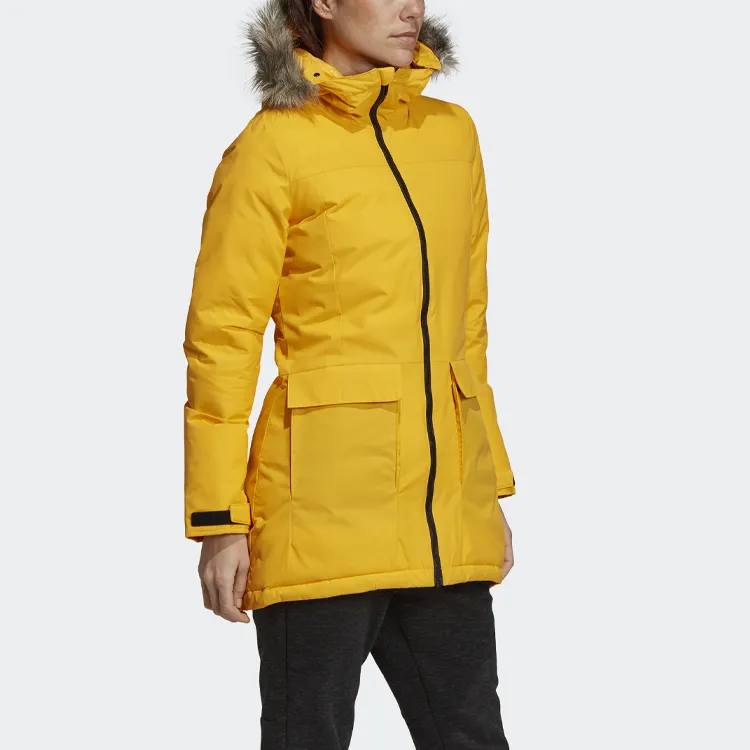 Adidas Puffer Jacket Winter Women's Saffron-3