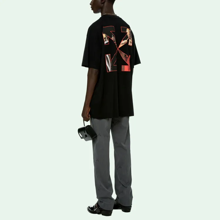 OFF WHITE Slim Fit Caravaggio T shirt-5