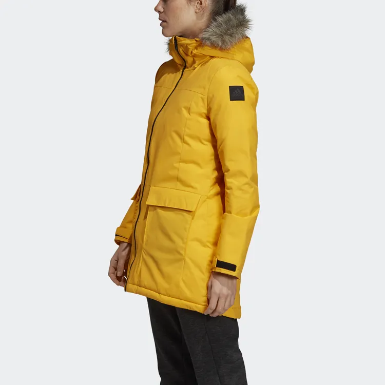 Adidas Puffer Jacket Winter Women's Saffron-4