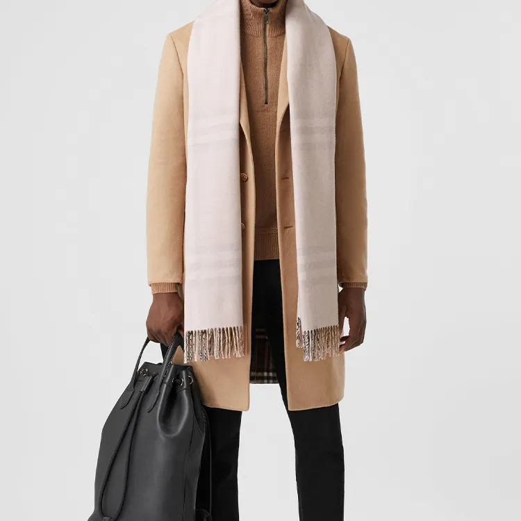 Burberry Reversible Check Cashmere Scarf-3