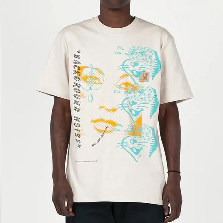 Carhartt WIP X Brain Dead Noise Short Sleeve Pocket Tee-2