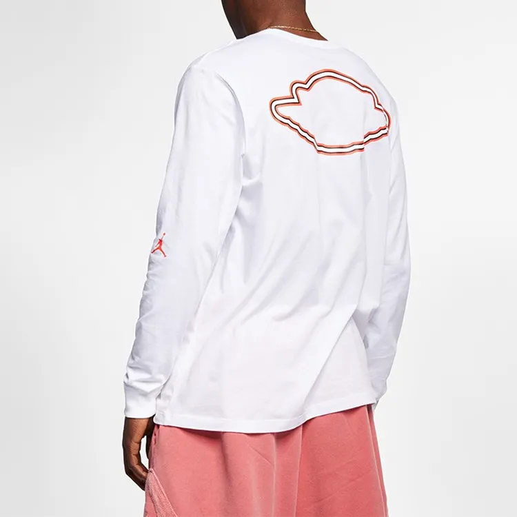 Jordan Wings T Shirts Men White-4