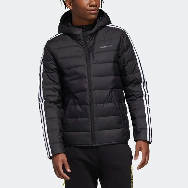 Adidas Neo Down Jacket Winter Men's Black-3