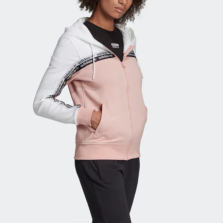 Adidas Originals Jacket Women's White Pink-5
