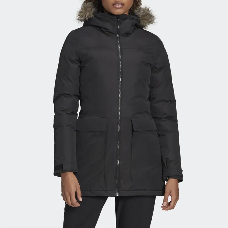 Adidas Puffer Jacket Winter Women's Black-2