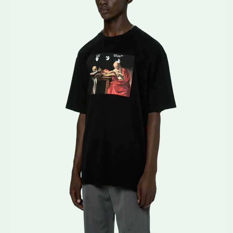 OFF WHITE Slim Fit Caravaggio T shirt-6