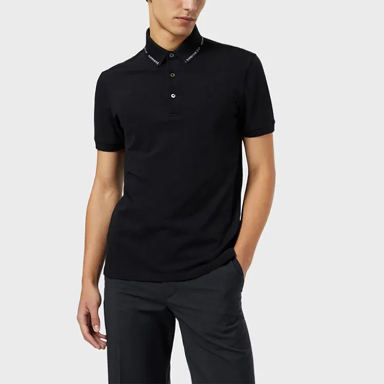 EMPORIO ARMANI Polo Shirt Men's Navy Blue-2