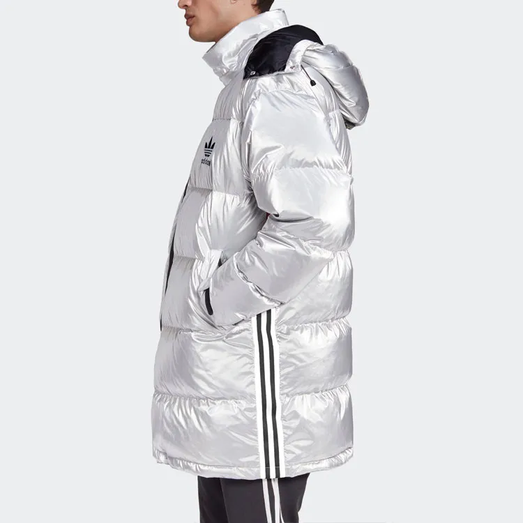 Adidas Originals Adicolor Down Jacket Winter Men's Silver-4