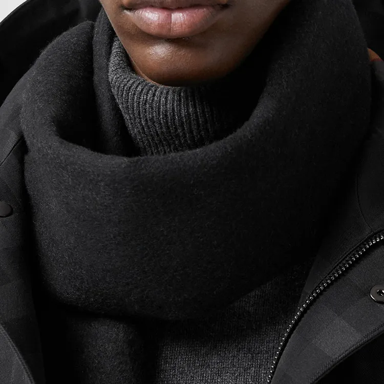 Burberry Reversible Check Cashmere Scarf-6