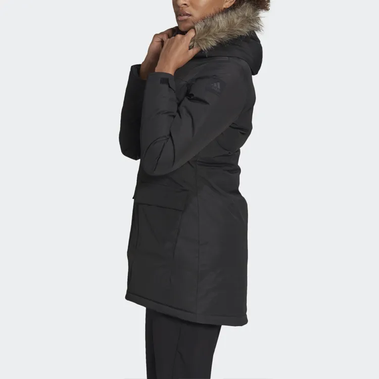 Adidas Puffer Jacket Winter Women's Black-4