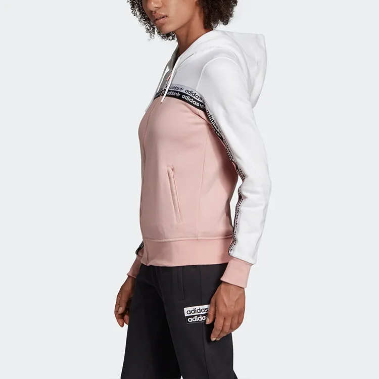 Adidas Originals Jacket Women's White Pink-4