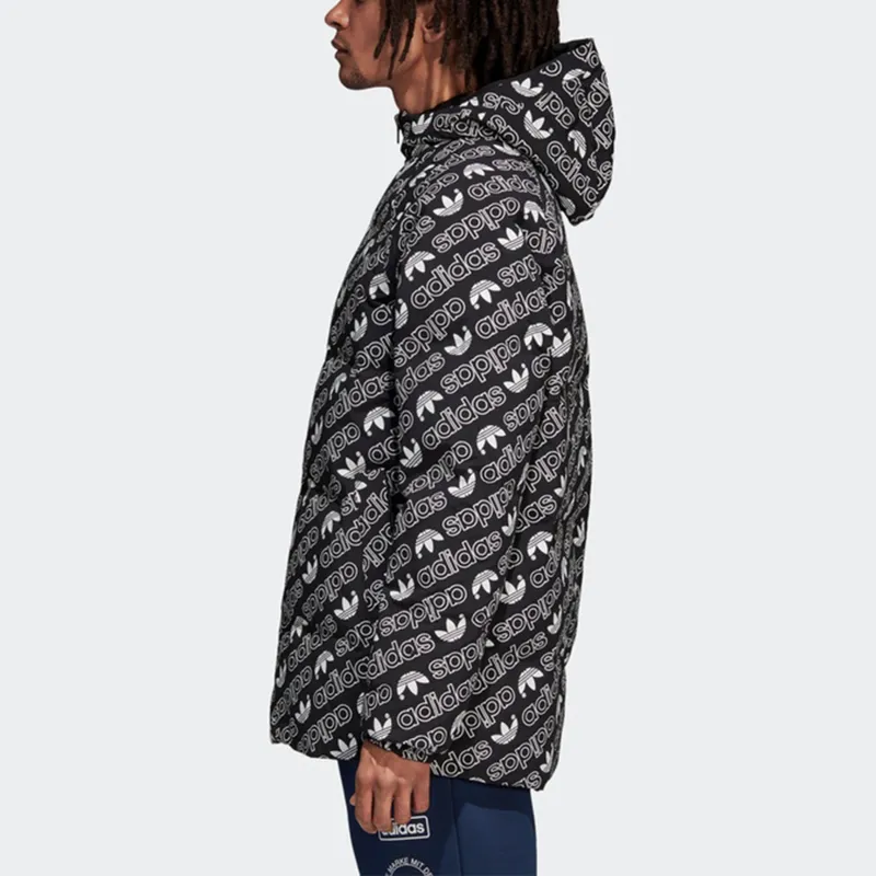 Adidas Originals Down Jacket Men's Black White-5
