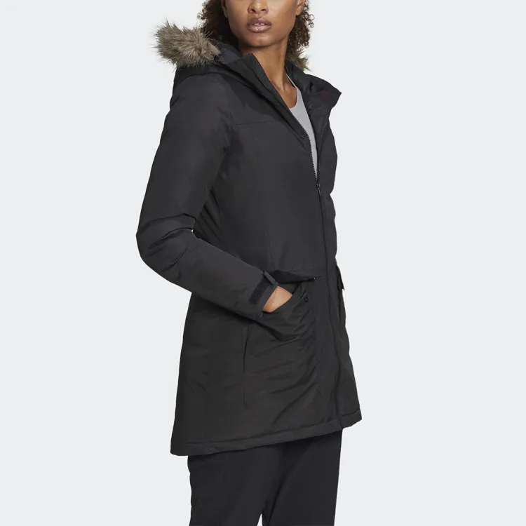 Adidas Puffer Jacket Winter Women's Black-5