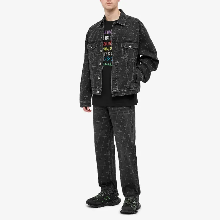 Balenciaga Languages Medium Fit T shirt-4