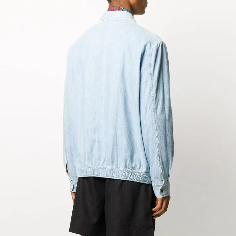 GUCCI Jackets Coats Men's Light Blue-2