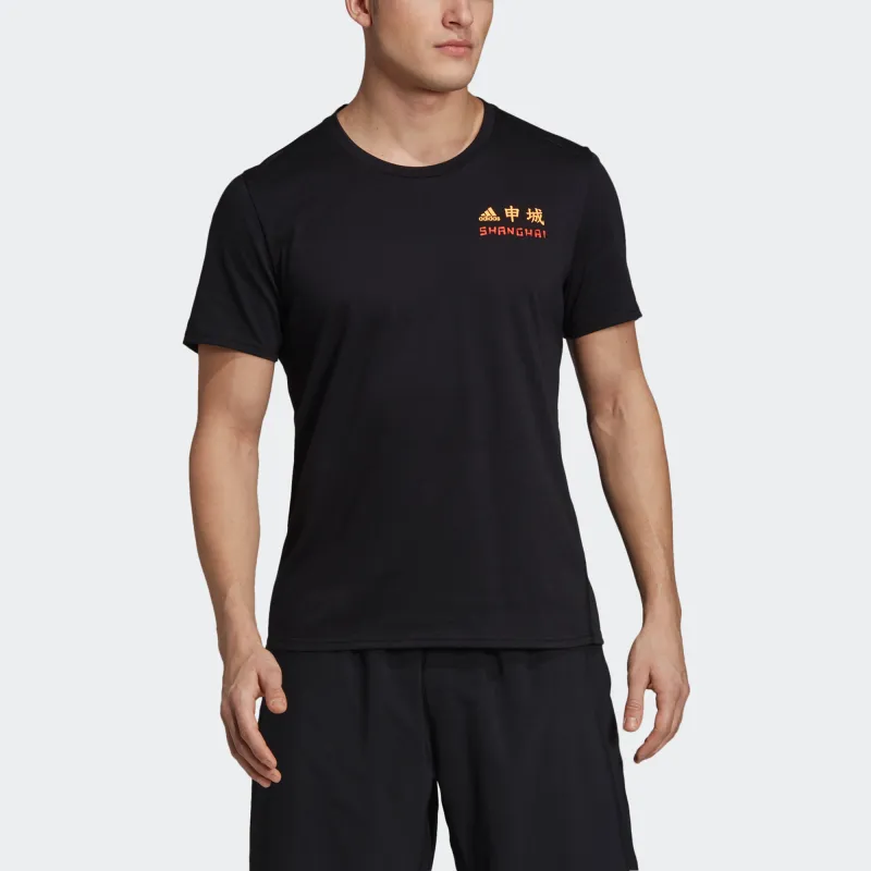 Adidas T Shirts Men Black-2