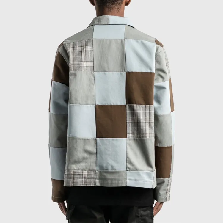 Stussy Patchwork Zip Jacket-3