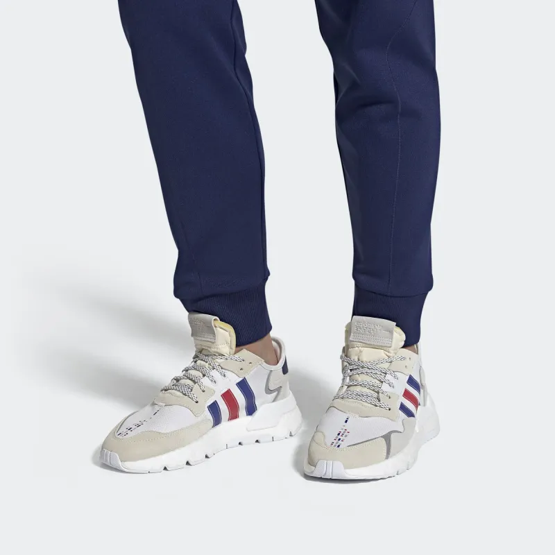 Adidas Nite Jogger Cloud White Collegiate Royal-6