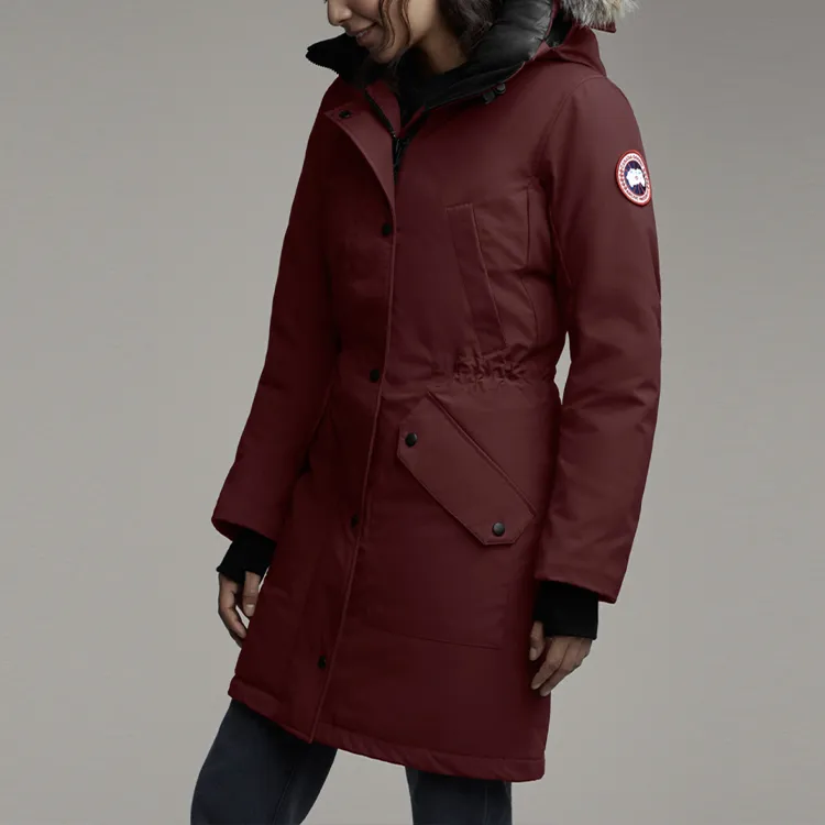 Canada Goose Ellesmere Series Down Jackets Women's Berry Red-2