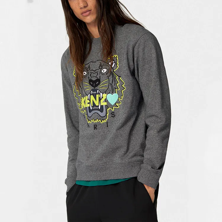 KENZO Sweatshirts Men Dark Gray-3