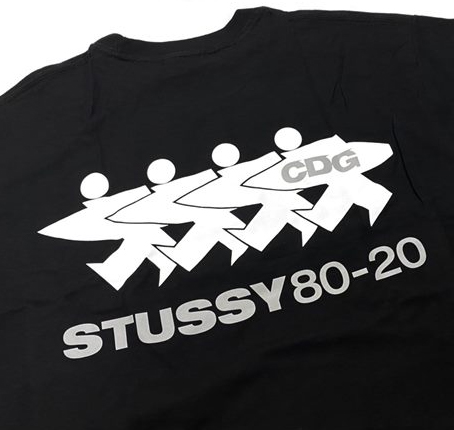 Stussy X Cdg Surfman T-shirt - POIZON
